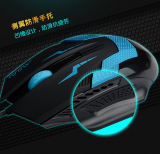 Bộ chuột game thủ có dây I5 và miếng di chuột (Đen phối đỏ)