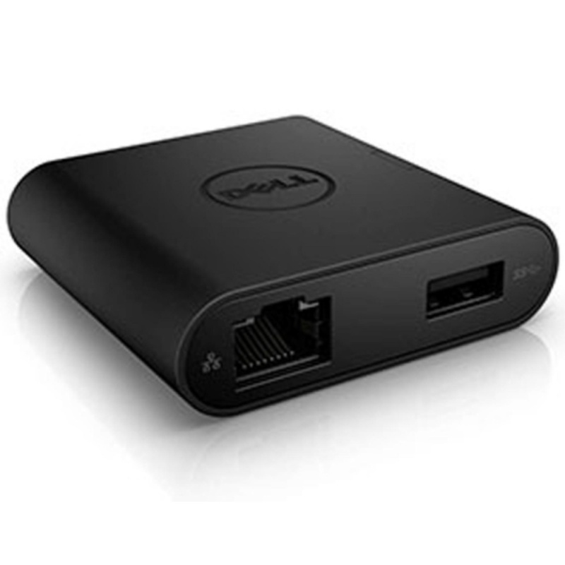 Bảng giá Bộ chuyển đổi Dell Adapter - USB-C to HDMI/VGA/Ethernet/USB 3.0 DA200, XPS 12 (9250) XPS 15 (9550) Phong Vũ