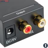 Bộ chuyển đổi optical sang av Audio Converter(Đen)