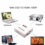Bộ chuyển đổi tín hiệu từ VGA sang HDMI Mini trắng