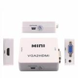 Bộ chuyển đổi tín hiệu từ VGA sang HDMI Mini trắng