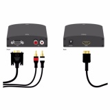 Bộ chuyển đổi VGA sang HDMI Box đen