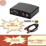 Bộ chuyển đổi VGA sang HDMI Box VGA to HDMI