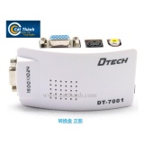 Bộ chuyển đổi VGA sang Svideo và AV Dtech DT-7001