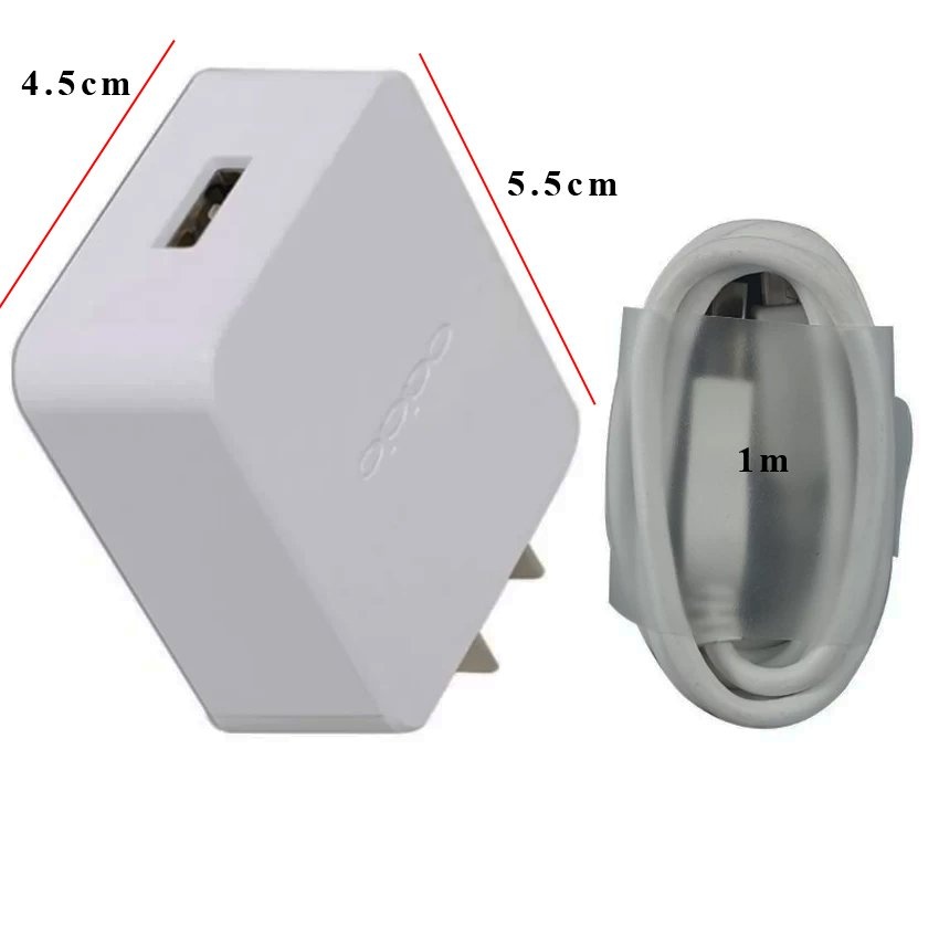 Bộ cốc và cáp sạc cho điện thoại Oppo R831K/neo9/neo7-hàng nhập khẩu