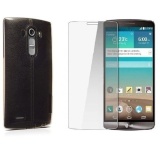 Bộ dán kính cường lực + ốp silicon cho LG G4
