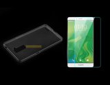 Bộ dán kính cường lực và ốp lưng silicon Oppo R7 Plus (Trong Suốt)