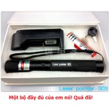 [HCM]Bộ đèn Lazer 303 tia xanh (đen)