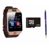 Bộ đồng hồ thông minh smart watch dz09 + 1 thẻ nhớ 8gb+1 bút cảm ứng