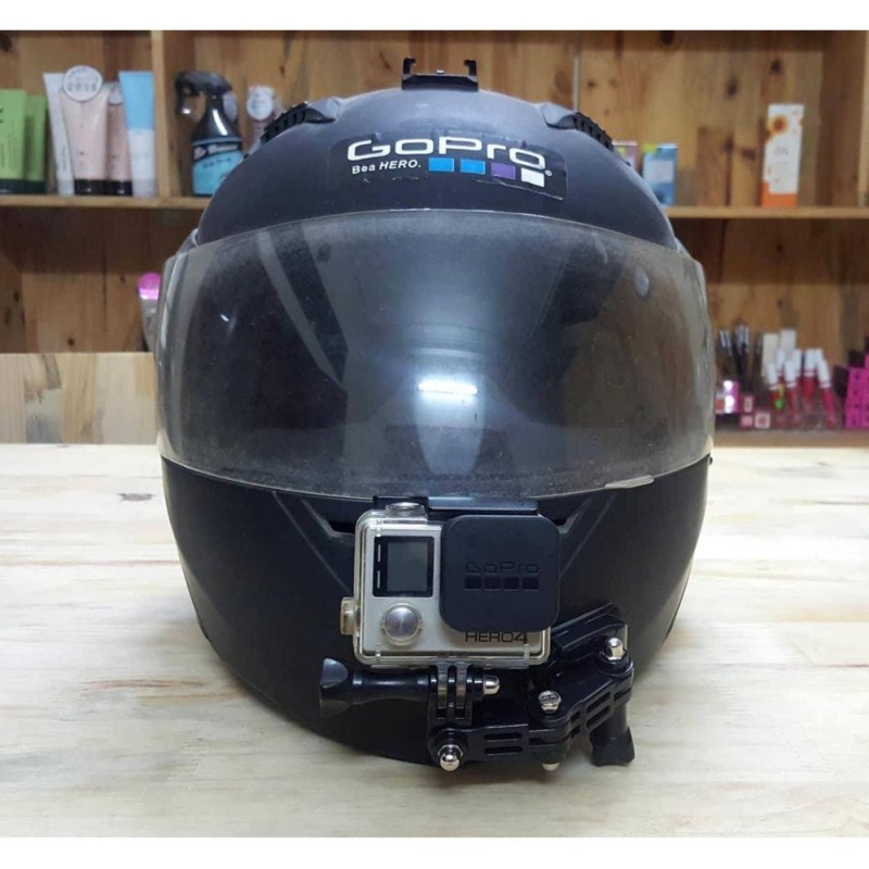 Bộ phụ kiện gắn cằm mũ bảo hiểm Fullface cho máy quay hành động GoPro, Sjcam, xiaomi yi