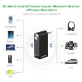 Bộ kết nối âm thanh không dây Bluetooth 4.1 có Micro Ugreen 30348 (Đen)