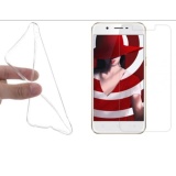 Bộ Kính Cường Lực Oppo A71 + Ốp Dẻo Silicon