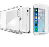 Bộ kính cường lực và Ốp lưng dẻo silicon cho iPhone 6 Plus/ 6S Plus