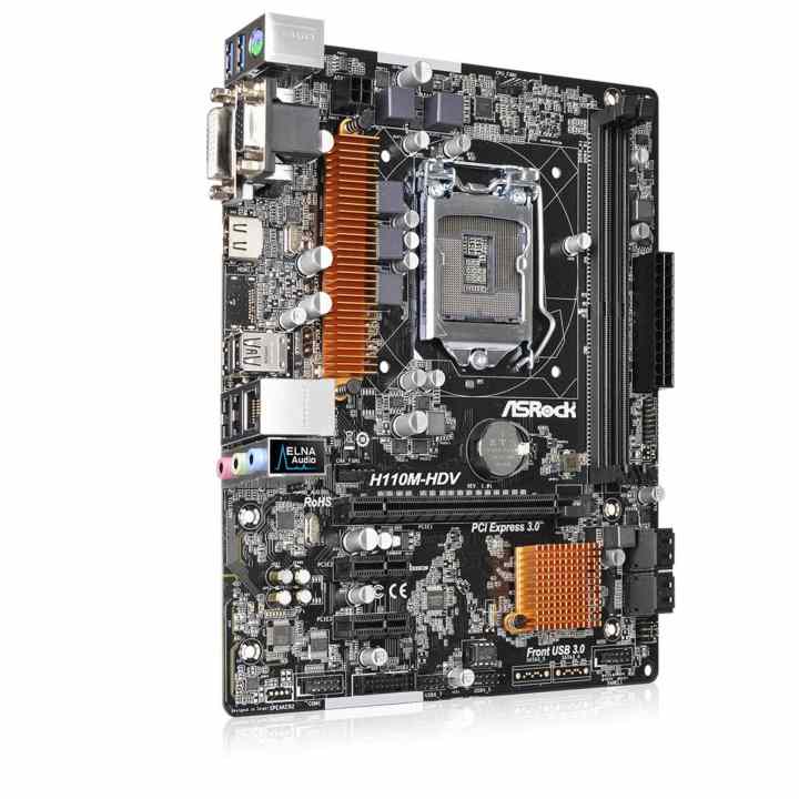 Bo mạch chủ Asrock H110M-HDV