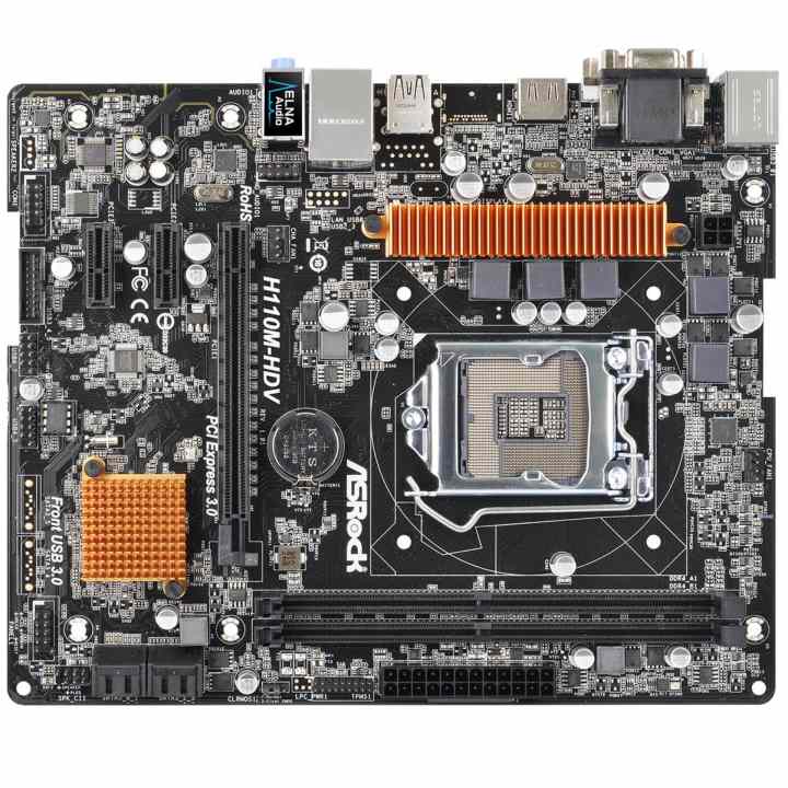 Bo mạch chủ Asrock H110M-HDV