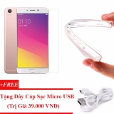 [HCM]Bộ Ốp Lưng + Kính Cường Lực Cho Oppo F1s (A59) + Tặng Dây Cáp Sạc Micro USB Cho Android