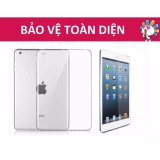 Bộ ốp lưng silicon dẻo cho Ipad mini 2 + Kính cường lực ( trong suốt)