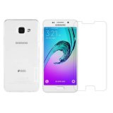 Bộ Ốp lưng silicon Nillkin cho Samsung Galaxy A3 2016 và Kính cường lực cho Samsung Galaxy A3 2016