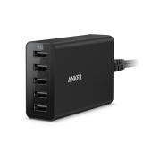 Bộ sạc 5 cổng Anker 40W 5 port charger - Hàng nhập khẩu