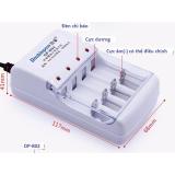 Bộ sạc pin aa + 4 viên pin 1200mAh Doublepow