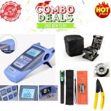 Bộ thi công cáp quang chuyên nghiệp với độ chính xác cao với 5 sản phẩm:Máy đo suy hao quang HX + Dao cắt sợi quang SKL -60S (FC-60S) + Bút soi sợi quang 20Km + Kìm tuốt sợi quang + Lưỡi dao thay thế