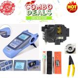 Bộ thi công cáp quang chuyên nghiệp với độ chính xác cao với 5 sản phẩm:Máy đo suy hao quang HX + Dao cắt sợi quang SKL -60S (FC-60S) + Bút soi sợi quang 30Km + Kìm tuốt sợi quang + Lưỡi dao thay thế