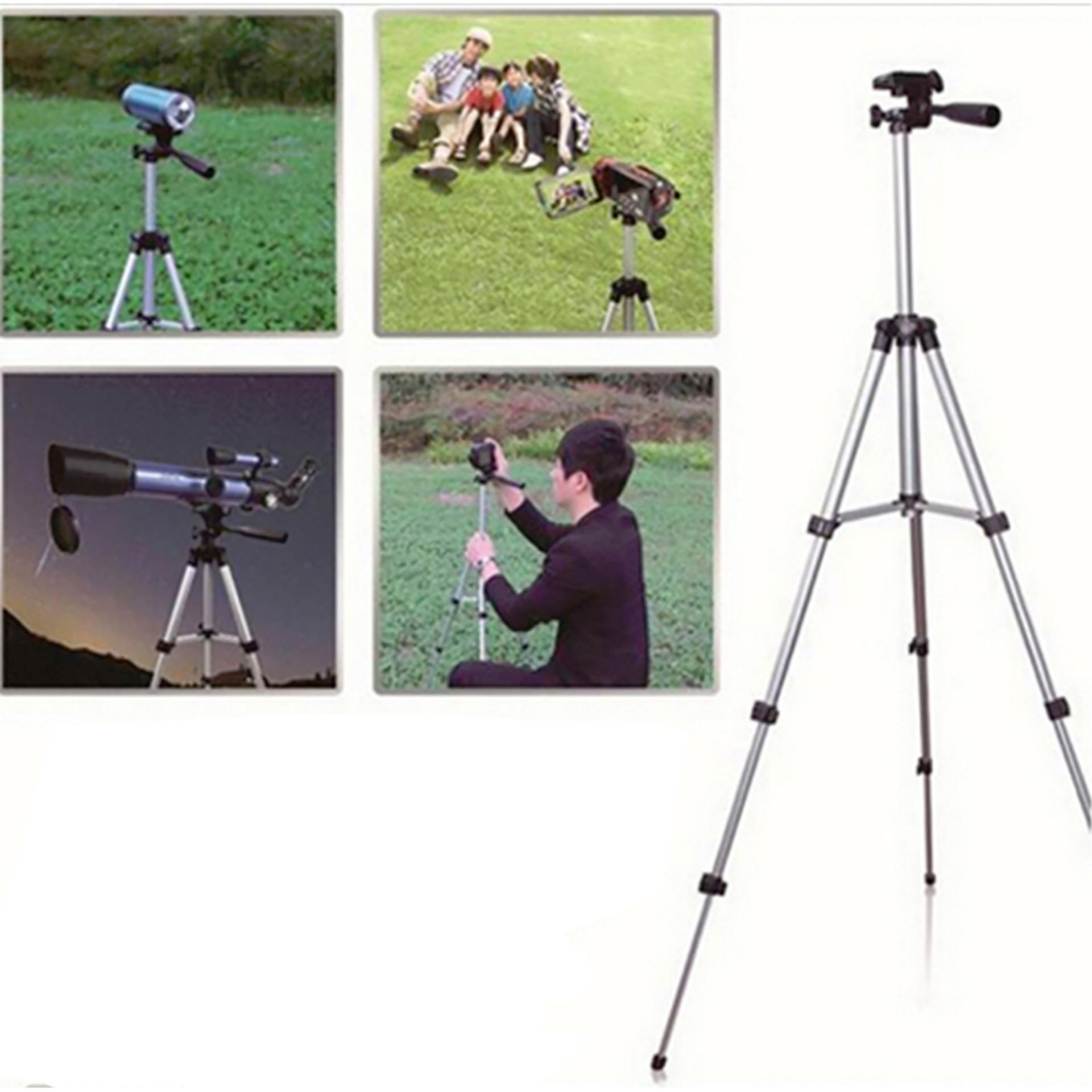 [HCM]Bộ Tripod chân chụp ảnh 1020mm và giá đỡ điện thoại - tripod 3110