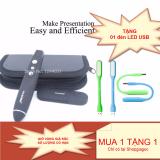 Bút Trình Chiếu VP101 Đèn Laser đỏ chiếu xa 15m - Kèm túi đựng tiện dụng + Tặng kèm 01 đèn LED USB cắm máy tính