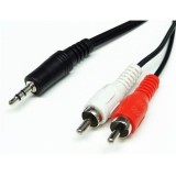 Cable AV 2 đầu bông sen ra 3.5 1.5m