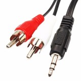 Cable AV 2 đầu bông sen ra 3.5 1.5m