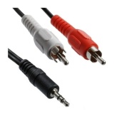 Cable AV 2 đầu bông sen ra 3.5 dài 3m