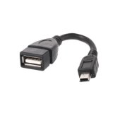 Cable OTG đầu vuông MINI USB TO USB SGT