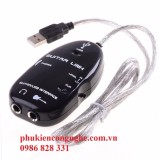 Cable USB Guitar Link kết nối đàn guitar với máy tính