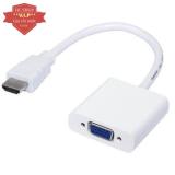 Cable VGA HDMI To VGA Adapter (White)