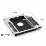Caddy Bay Khay Đĩa Thay Ỗ DVD Thành HDD Hoặc SDD (Dày 12.7mm)