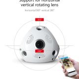 CAMERA IP VR CAM 3D quay 360 độ ( Không kèm Nguồn adapter)