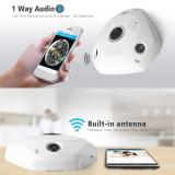 [HCM]Camera Ip wifi VRCAM 3D Panoramic quay 360 độ toàn cảnh
