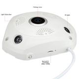 [HCM]Camera Ip wifi VRCAM 3D Panoramic quay 360 độ toàn cảnh