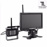 Camera và màn hình lùi 7 inch kết nối không dây, camera tiêu chuẩn chống nước IP66, dùng cho ô tô, xe tải