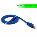 Cáp 2 đầu USB  1.5 mét (USB 3.0) UNITEK Y-C412(màu xanh)