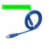 Cáp 2 đầu USB  1.5 mét (USB 3.0) UNITEK Y-C412(màu xanh)