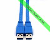 Cáp 2 đầu USB  1.5 mét (USB 3.0) UNITEK Y-C412(màu xanh)