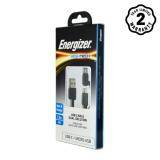 Cáp 2 trong 1 Type-C và Micro-USB Energizer Hightech 1.2m (Black)