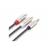 Cáp âm thanh 3.5mm ra 2 RCA dài 0,5M Ugreen 20820 cao cấp