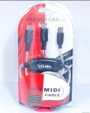Cáp âm thanh MIDI to USB