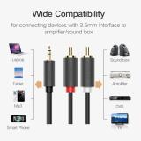 Cáp âm thanh RCA - 3.5mm loại tốt Ugreen AV102 (3m)