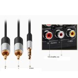 Cáp âm thanh từ điện thoại xuống loa 1.5M DTECH (T0229)
