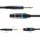 Cáp âm thanh XLR - 6.3mm Choseal Q801(5m)