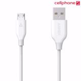 Cáp Anker Powerline Micro USB 6ft/1.8m (Trắng) - Hãng phân phối chính thức