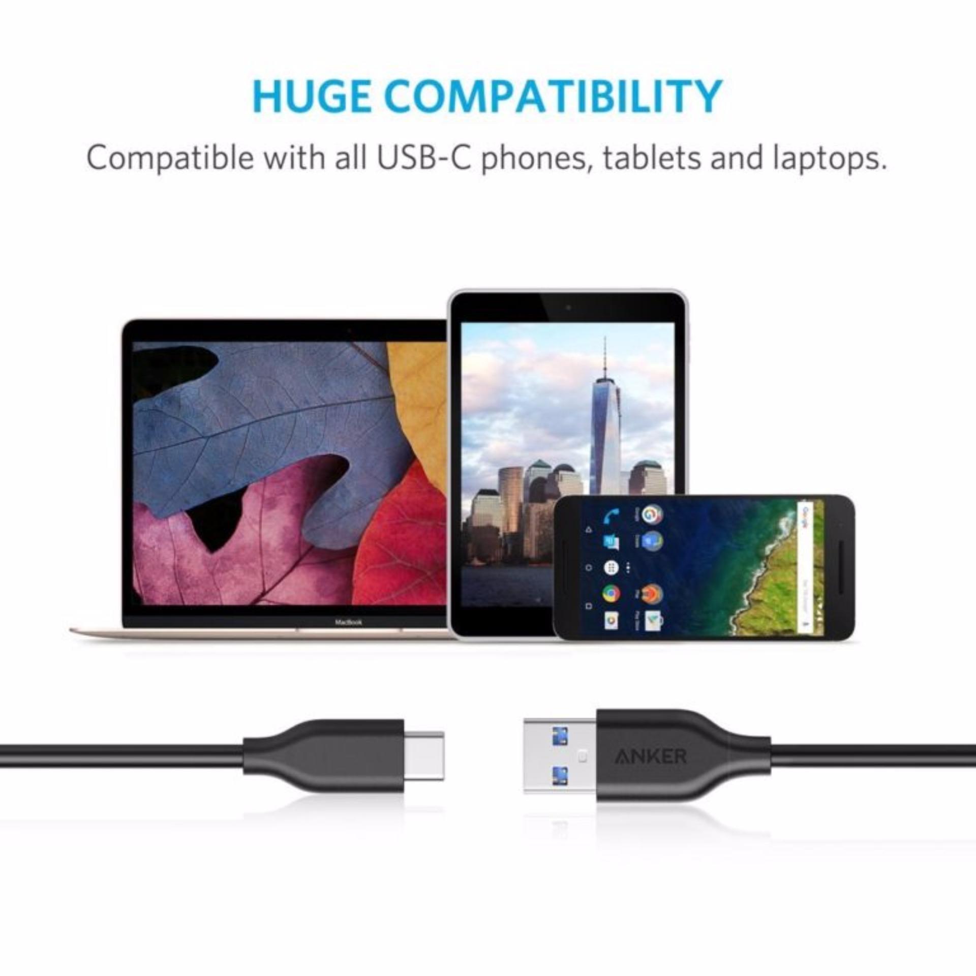 CÁP USB 3.0 RA USB-C ANKER POWERLINE A8166